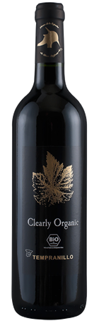 Tempranillo Clearly Organic, wytrawne 2018.  0,75 l