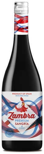 Sangria  Zambra Premium czerwone półsłodkie 0,75 l